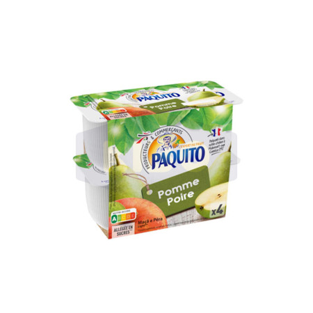 PAQUITO Compote de fruits pomme poire 4x100g Antananarivo Madagascar