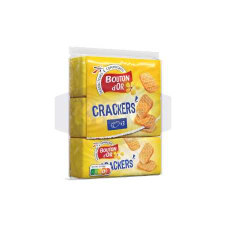 Biscuits Crackers salés 3x100g