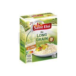 SAINT ELOI Riz long grain 10 minutes 4x125g Antananarivo Madagascar