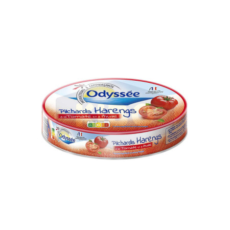 ODYSSEE Pilchards harengs à la tomate et à l'huile 367g Antananarivo Madagascar