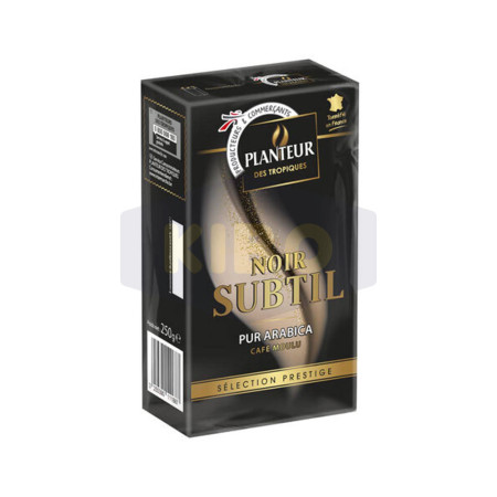 PLANTEUR DES TROPIQUES Café moulu pur Arabica Noir Subtil 250g Antananarivo Madagascar