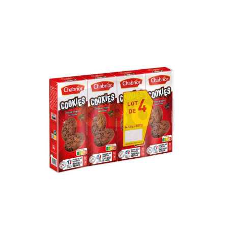 Cookies au chocolat et pépites de chocolat 200g