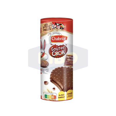 CHABRIOR Biscuits fourrés tout chocolat Goûter Crok 300G Antananarivo Madagascar
