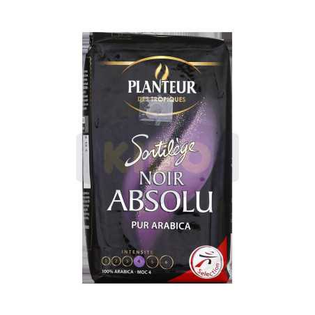 Café moulu noir Absolu pur arabica 250g