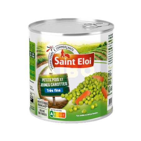 Petits pois et jeunes carottes très fins 4/4 530g