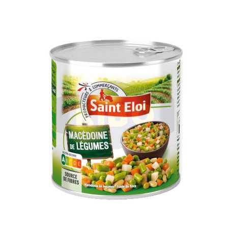 Macédoine de légumes en conserve 4/4 530g