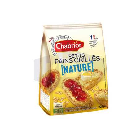Petits pains grillés nature 225g