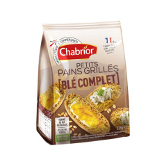 CHABRIOR Petits pains grillés au blé complet 225g Antananarivo Madagascar