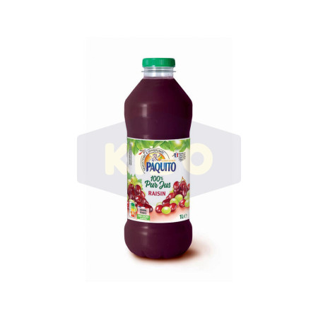 PAQUITO 100% pur jus de raisin pet 1L Antananarivo Madagascar