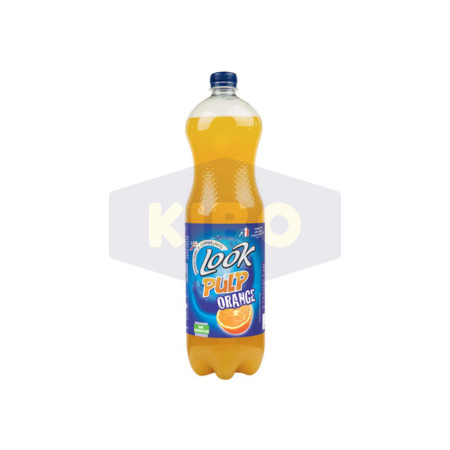 LOOK Boisson gazeuse Pulp orange 1