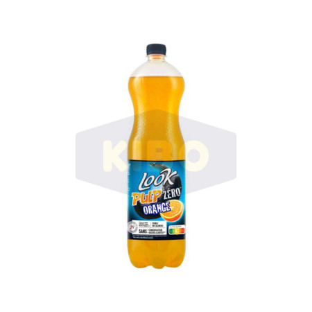 LOOK Soda pulpe orange zéro pet 1