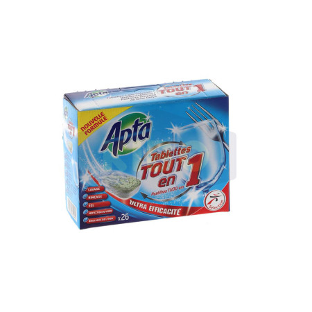 APTA 26 Tablettes lave vaisselle tout en 1 390g Antananarivo Madagascar