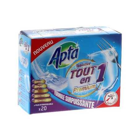 20 Tablettes lave vaisselle tout en 1 prémium