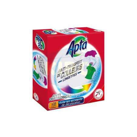 Lingettes anti-transfert de couleur boites de 25