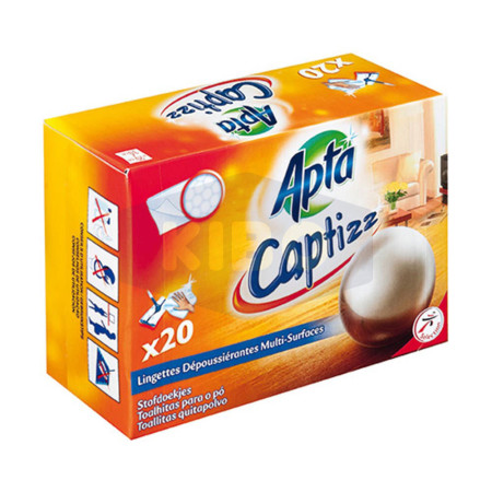 APTA Lingettes dépoussiérantes multi-surfaces x20 Antananarivo Madagascar