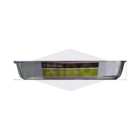 DOMEDIA Plat rectangulaire en verre 40x26cm Antananarivo Madagascar