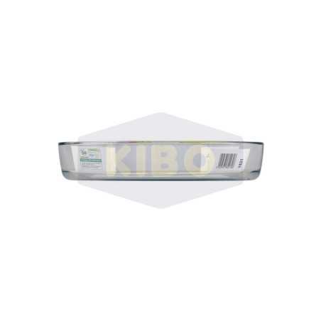 Plat ovale en verre 35x24cm
