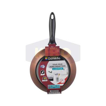 Poêle aluminium tous feux hors induction Ø24cm
