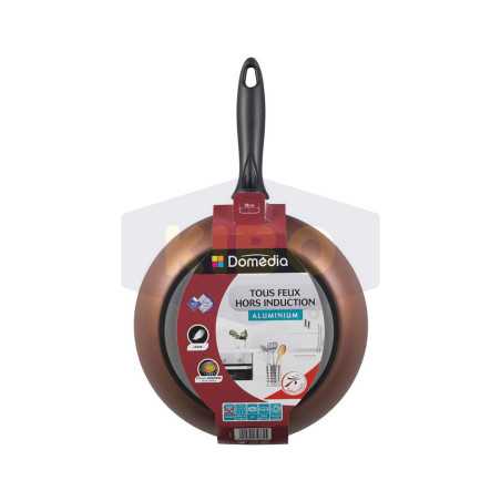 Poêle aluminium tous feux hors induction Ø28cm