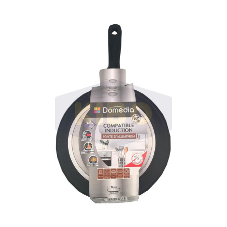 DOMEDIA Poêle fonte aluminium tous feux Ø24cm Antananarivo Madagascar