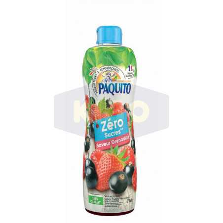Sirop de grenadine zéro sucres 75cl