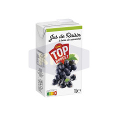 TOP BUDGET Jus de raisin en brique 1L Antananarivo Madagascar