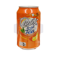 LOOK Ice tea saveur pêche en canette 33cl Antananarivo Madagascar