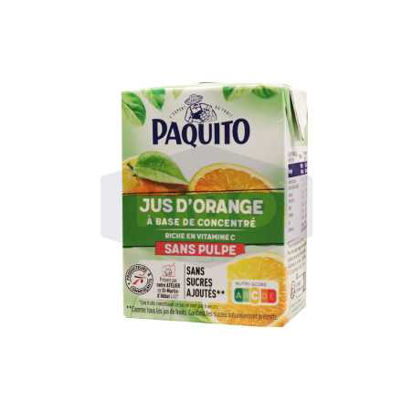 100% pur jus orange pet 20cl