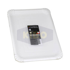 DOMEDIA 10 Plateaux blancs 24x33cm Antananarivo Madagascar