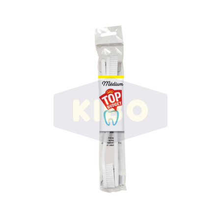 TOP BUDGET Lot de 2 Brosses à dents médium Antananarivo Madagascar