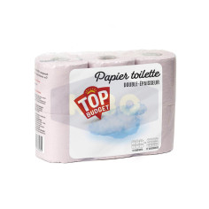TOP BUDGET Papier hygiénique double épaisseur 6 rouleaux Antananarivo Madagascar