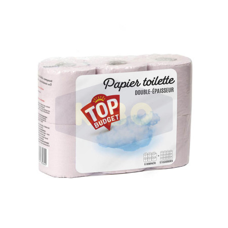 TOP BUDGET Papier hygiénique double épaisseur 6 rouleaux Antananarivo Madagascar