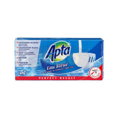 APTA Bloc cuvette eau bleue 2x40g Antananarivo Madagascar