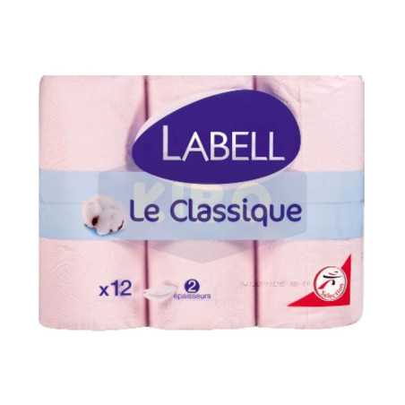 Papier hygiénique rose Le Classique 12 rouleaux