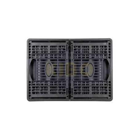 Casier pliant noir 32L