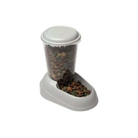 Distributeur de croquettes - FERPLAST - ZENITH - Plastique atoxique - 3L - Couvercle hermétique