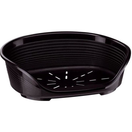 Panier-Corbeille SIESTA DELUXE Taille 8 - 82*59,5*25 cm -Noir -FERPLAST