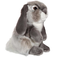 Peluche - Gipsy Toys - Lapin bélier - 18cm - Gris Peluche - Gipsy Toys - Lapin bélier - 18cm - Gris