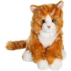 Gipsy Toys - Chat Mimiz Roux et Blanc - Peluche - 28 cm Gipsy Toys - Chat Mimiz Roux et Blanc - Peluche - 28 cm