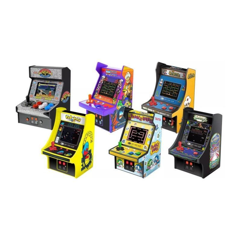 Mini jeu arcade Pac-Man - Console rétro joystick portable - Idée cadeau