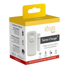 Konyks Senso Charge 2 - Détecteur d'ouverture Wi-Fi sur batterie pour porte et fenetr Konyks Senso Charge 2 - Détecteur d'ouverture Wi-Fi sur batterie pour porte et fenetr