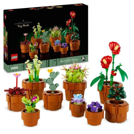 LEGO Icons 10329 Les Plantes Miniatures