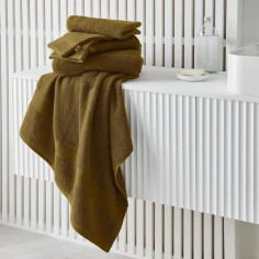 TODAY Essential - Drap de bain 70x130 cm 100% Coton coloris bronze TODAY Essential - Drap de bain 70x130 cm 100% Coton coloris bronze