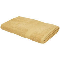 TODAY Essential - Maxi drap de bain 90x150 cm 100% Coton coloris ocre TODAY Essential - Maxi drap de bain 90x150 cm 100% Coton coloris ocre