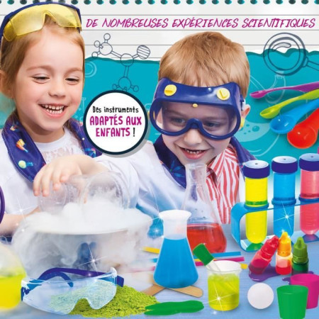 Kit d'expérimentation électrique avec boîte à eau salée pour enfants on