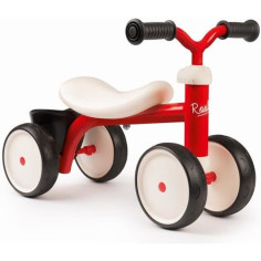 Porteur Métal Rookie - Rouge - SMOBY - Pour Enfant des 12 mois - 4 roues silencieuses Porteur Métal Rookie - Rouge - SMOBY - Pour Enfant des 12 mois - 4 roues silencieuses