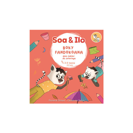 Soa Et Ilo - Cahier De Coloriage Pm 2 5Ans-Livre Antananarivo Madagascar - Marketplace