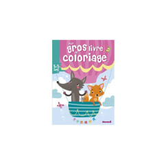 Mon Gros Livre De Coloriage (Renard Et Loup)-Livre Antananarivo Madagascar - Marketplace