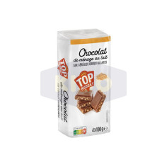 TOP BUDGET Tablette de chocolat ménage au riz soufflé 400g Antananarivo Madagascar