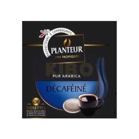 36 dosettes décaféiné 250g